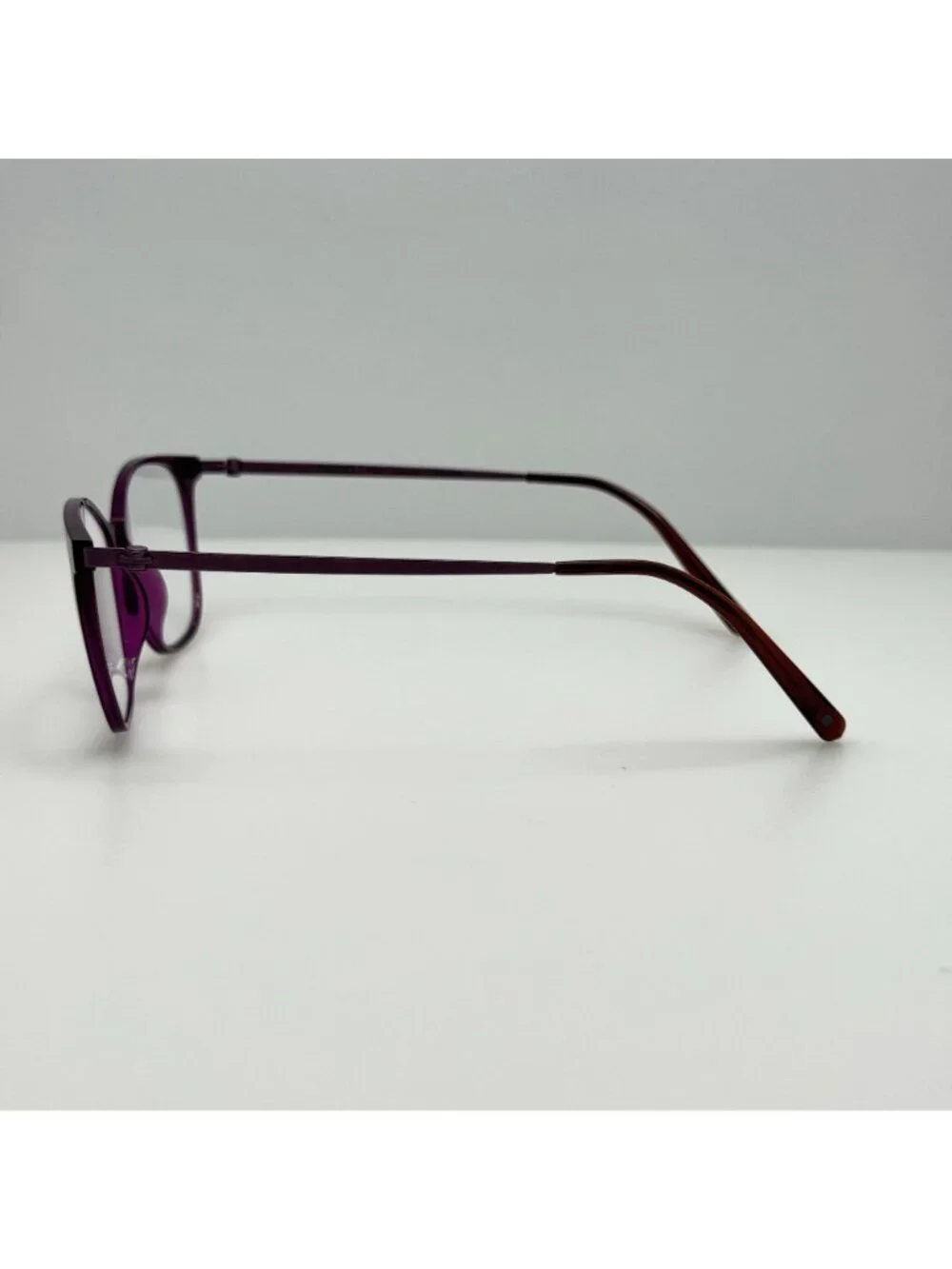 Modo Eyeglasses Eye Glasses Frames 7015 Purple Titanium 51-15-140